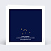 Carte de Voeux Particuliers Multiphoto Bleu