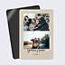 Carte de Voeux Particuliers Esprit chiné 2 photos