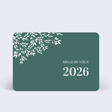 Carte de voeux virtuelle entreprise 2022 Paisible