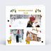 Carte de Voeux Particuliers Décorations de Noël