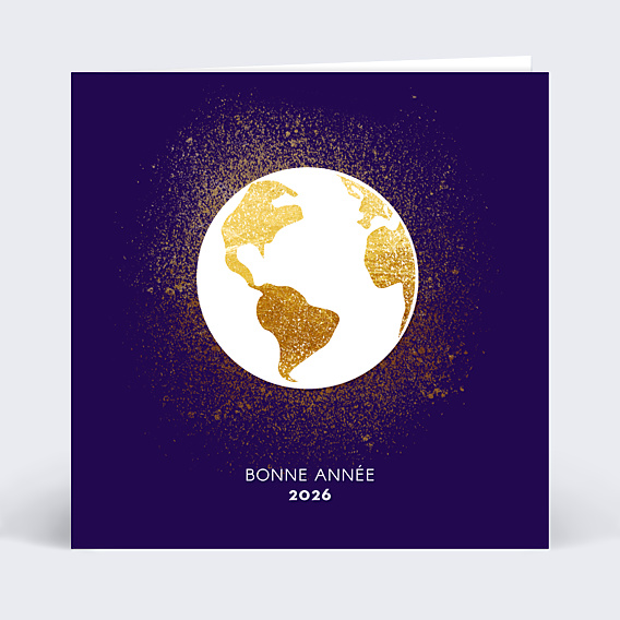 Carte de Voeux Entreprise Jolie Terre