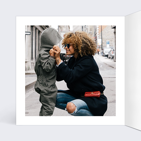 Carte de Voeux Particuliers Multiphoto Festif