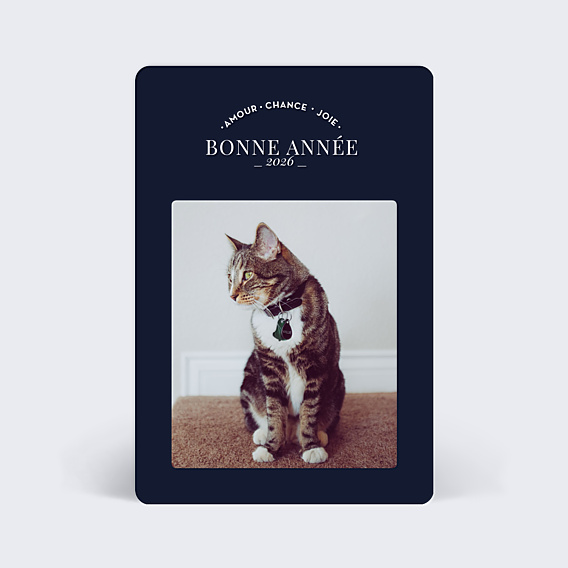Carte de Voeux Particuliers Jolis souhaits