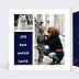 Carte de Voeux Particuliers Multiphoto Bleu