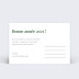 Carte de voeux Resolutions Verso