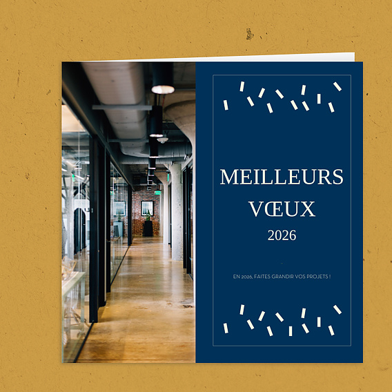 Carte de vœux entreprise Art Pop Après 4