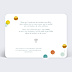 Carte de Voeux Entreprise Confettis Chic