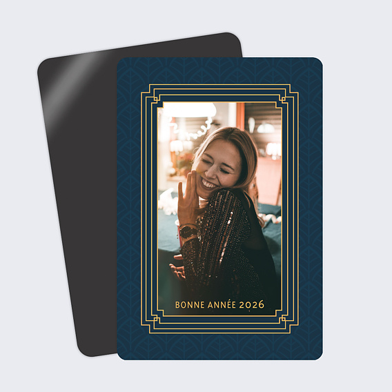 Carte de voeux Années Folles