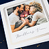 Carte de Voeux Particuliers Dorure cadre photo