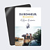 Carte de Voeux Particuliers Branche de houx