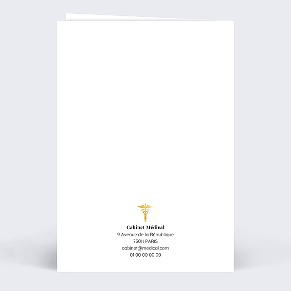 Carte de Voeux Entreprise Cabinet Médical