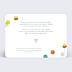 Carte de Voeux Entreprise Confettis Chic