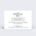 Carte de Voeux Entreprise Calligraphie chic