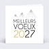 Carte de Voeux Entreprise Montagnes