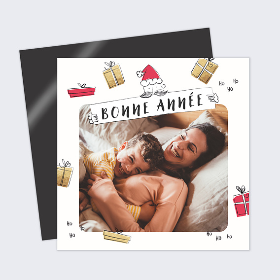 Carte de voeux Père Noël