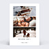 Carte de Voeux Particuliers Polaroïd 3 photos