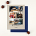 Carte de Voeux Particuliers Esprit Chiné 4 photos