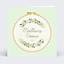 Carte de vœux entreprise Jolie Broderie