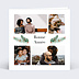 Carte de voeux Multiphoto Festif Recto