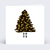 Carte de vœux entreprise Sapin Chic Recto