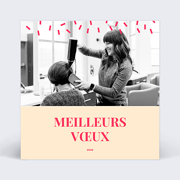Carte de voeux virtuelle entreprise 2022 Pop art