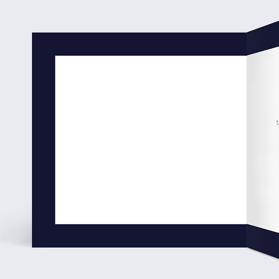 Carte de voeux Rétrospective photomaton Intérieur Gauche