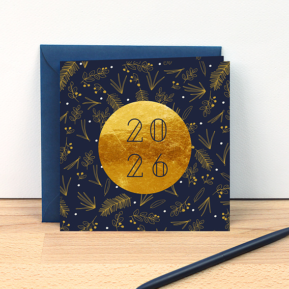 Carte de vœux entreprise Champêtre Après 3