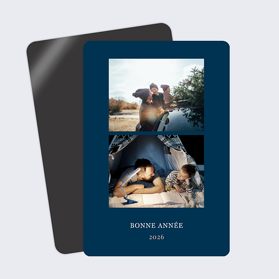 Carte de voeux Caractère