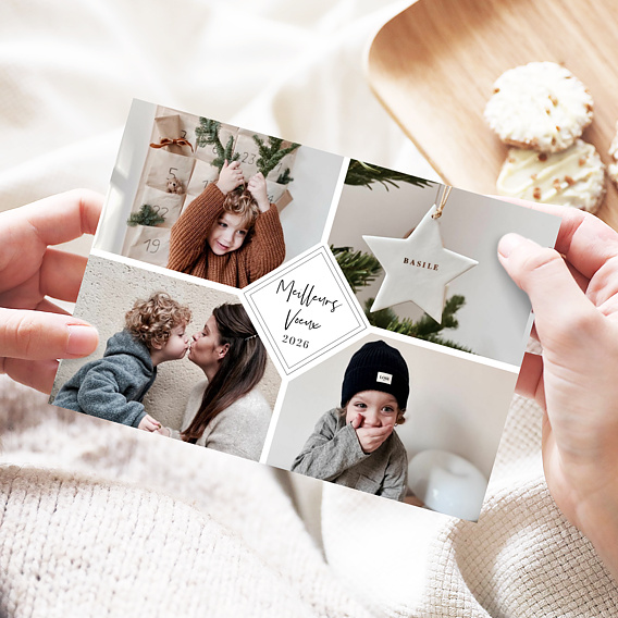 Carte de voeux Charme classique Après 4