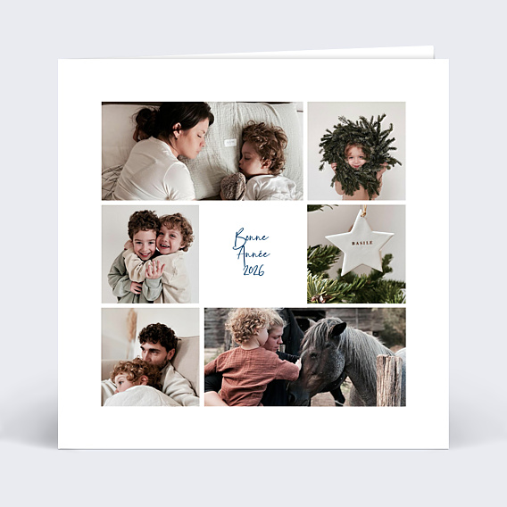 Carte de Voeux Particuliers Chic
