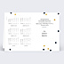 Carte de Voeux Entreprise Calendrier Pois