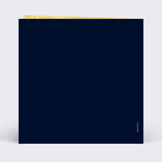 Carte de voeux Envolée festive Verso