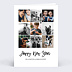Carte de voeux Multiphoto Chic