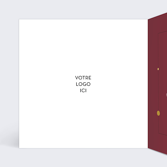 Carte de Voeux Entreprise Courbe de Valeurs