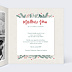 Carte de Voeux Particuliers Cadre Photo Festif