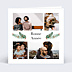 Carte de Voeux Particuliers Multiphoto Festif