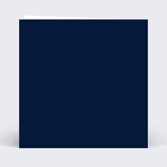 Carte de voeux Découpe - Bonne année  Verso