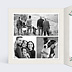 Carte de voeux Cadre Photo Festif Intérieur Gauche