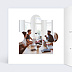 Carte de vœux entreprise Puzzle de Photos Intérieur Gauche