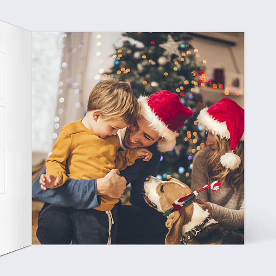 Carte de Voeux Particuliers Découpe Cadeaux
