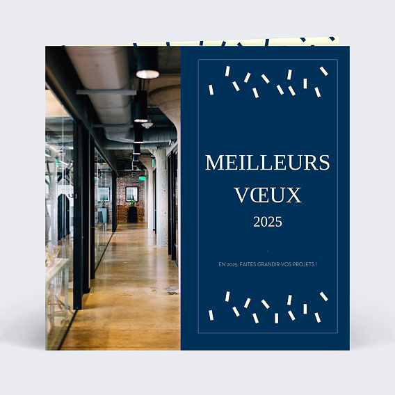 Carte de vœux entreprise Art Pop