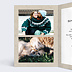 Carte de voeux Photo Chiné Intérieur Gauche