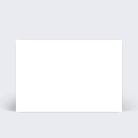 Carte de voeux Jolies Feuilles Verso