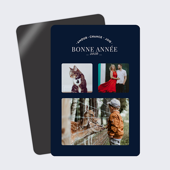 Carte de voeux Jolis souhaits multi