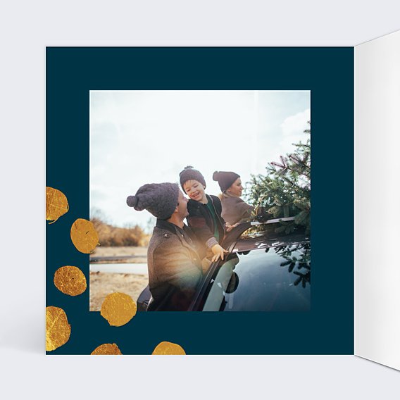 Carte de Voeux Particuliers Graphique chic