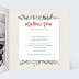 Carte de voeux Cadre Photo Festif Intérieur Droit