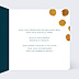 Carte de vœux entreprise Graphique Chic Intérieur Droit