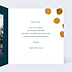 Carte de voeux Graphique chic Intérieur Droit
