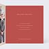 Carte de vœux entreprise Velours Intérieur Droit