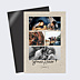 Carte de Voeux Particuliers Esprit Chiné 4 photos